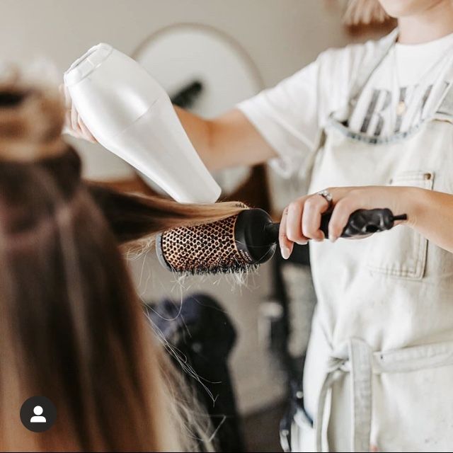 Romantic low bun bridal hair